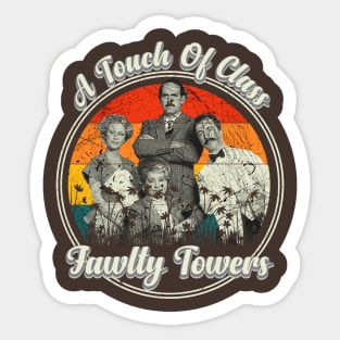 Fawlty Towers - A touch Of Class Sticker